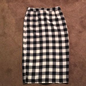 Plaid Skirt